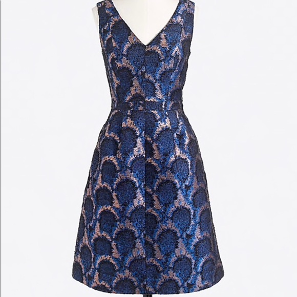 J. Crew Dresses & Skirts - NWT J.Crew Peacock Jacquard Cocktail Dress 0